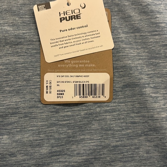 MENS PATAGONIA CAPILENE COOL DAILY HOODIE XXL New! - Picture 3 of 6